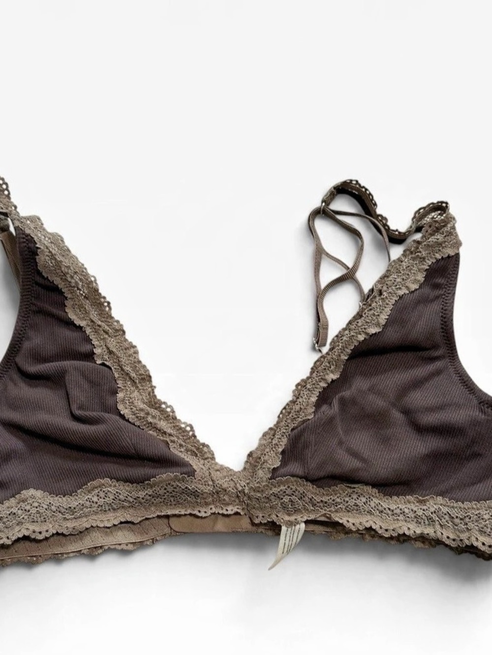 Free People Galloon Lace Bralette Lace Bralette in Brown
